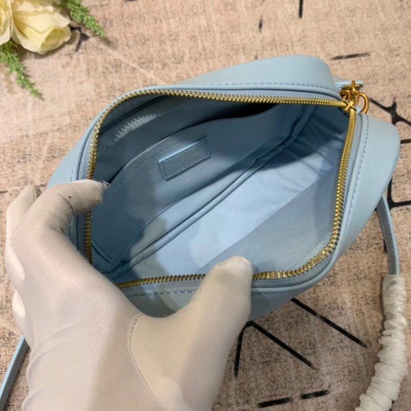 Replica Louis Vuitton Bleu Porcelaine New Wave Camera Bag M55329 BLV635