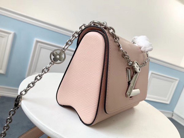 Replica Louis Vuitton Twist PM Bag With Flower Jewels M55531 BLV153