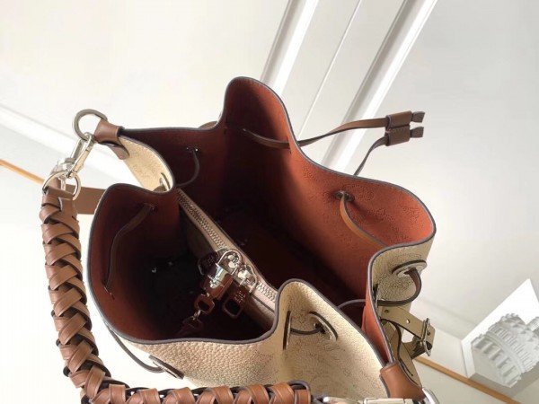 Replica Louis Vuitton Muria Bag Mahina Leather M55801 BLV237