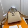 Replica Louis Vuitton Capucines Mini With Ayers Snakeskin Handle M55923 BLV668