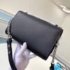Replica Louis Vuitton Black Lockme Clutch M56087 BLV693