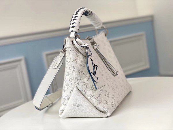 Replica Louis Vuitton Beaubourg Hobo MM Mahina Leather M56201 BLV242