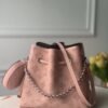 Replica Louis Vuitton Bella Bag In Magnolia Mahina Leather M57068 BLV243
