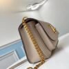 Replica Louis Vuitton Lockme Chain PM Bag In Griege Leather M57072 BLV683