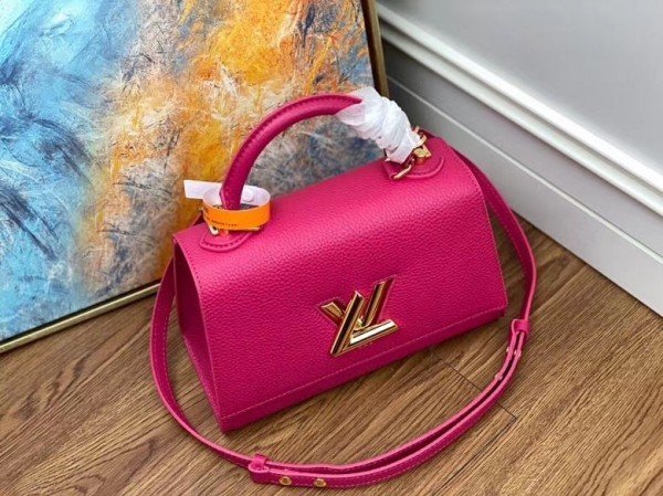 Replica Louis Vuitton Twist One Handle PM Orchidee Bag M57096 BLV677