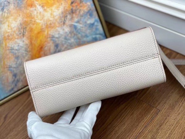 Replica Louis Vuitton Twist One Handle PM Greige Bag M57214 BLV675