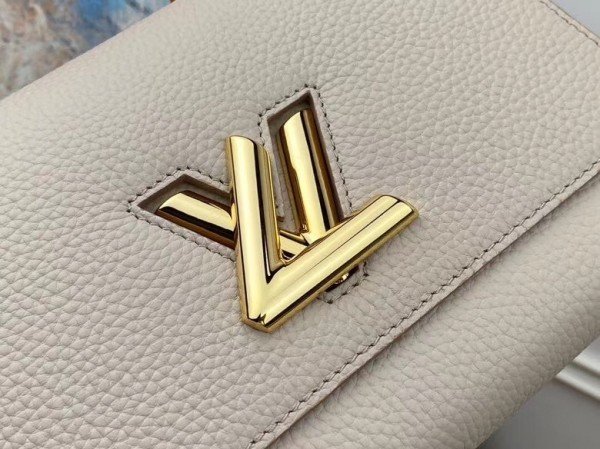 Replica Louis Vuitton Twist One Handle PM Greige Bag M57214 BLV675