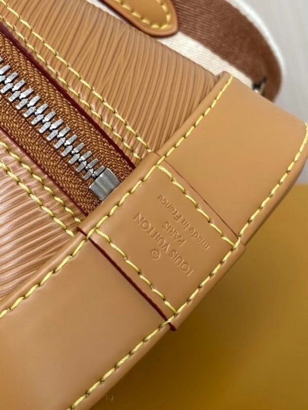 Replica Louis Vuitton Epi Alma BB Bag With Jacquard Strap M57540 BLV164