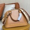 Replica Louis Vuitton Epi Alma BB Bag With Jacquard Strap M57540 BLV164