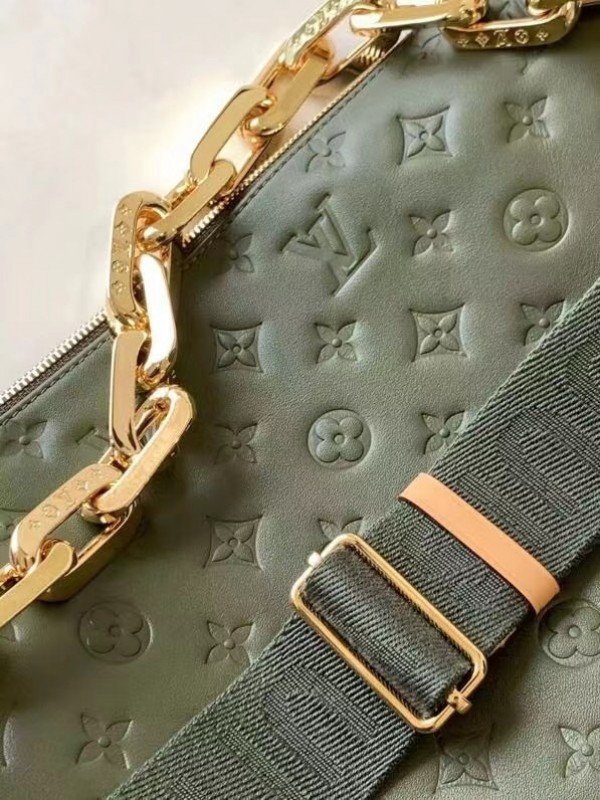 Replica Louis Vuitton Coussin MM Bag Monogram Lambskin M57782 BLV717