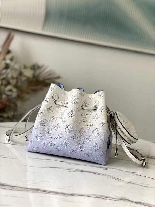 m57856-3.jpg Replica Louis Vuitton Bella Bag In Gradient Blue Mahina Leather M57856 BLV247