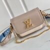Replica Louis Vuitton Greige Lockme Tender Bag M58554 BLV710