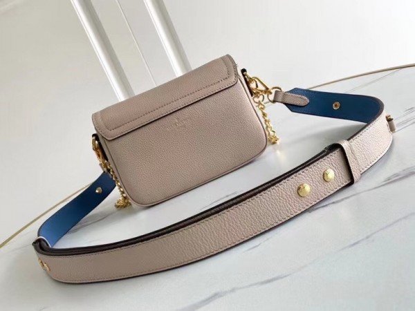 Replica Louis Vuitton Greige Lockme Tender Bag M58554 BLV710