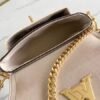 Replica Louis Vuitton Greige Lockme Tender Bag M58554 BLV710