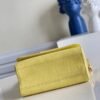 Replica Louis Vuitton Twist PM Bag In Yellow Taurillon Leather M58571 BLV713