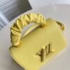 Replica Louis Vuitton Twist PM Bag In Yellow Taurillon Leather M58571 BLV713