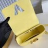 Replica Louis Vuitton Twist PM Bag In Yellow Taurillon Leather M58571 BLV713