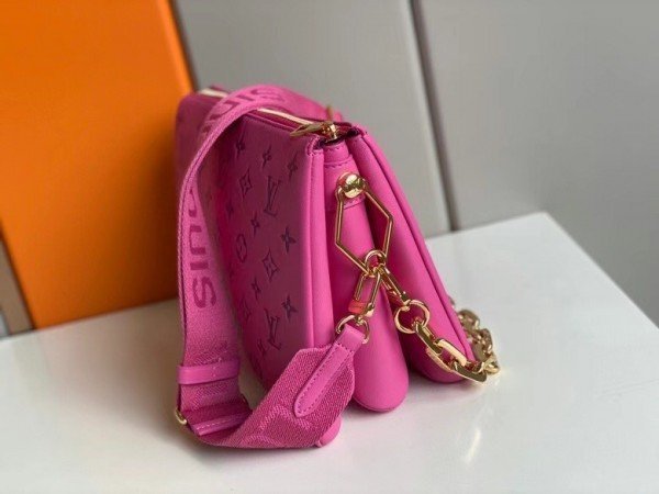 Replica Louis Vuitton Coussin PM Bag Monogram Lambskin M58628 BLV706