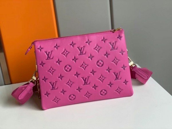 Replica Louis Vuitton Coussin PM Bag Monogram Lambskin M58628 BLV706