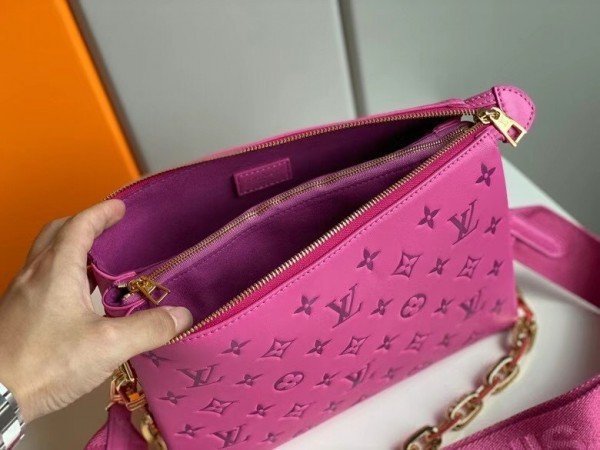 Replica Louis Vuitton Coussin PM Bag Monogram Lambskin M58628 BLV706