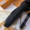 Replica Louis Vuitton Black New Wave Chain Pochette M63929 BLV623