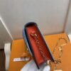Replica Louis Vuitton Flore Chain Wallet Monogram Denim M69036 BLV477