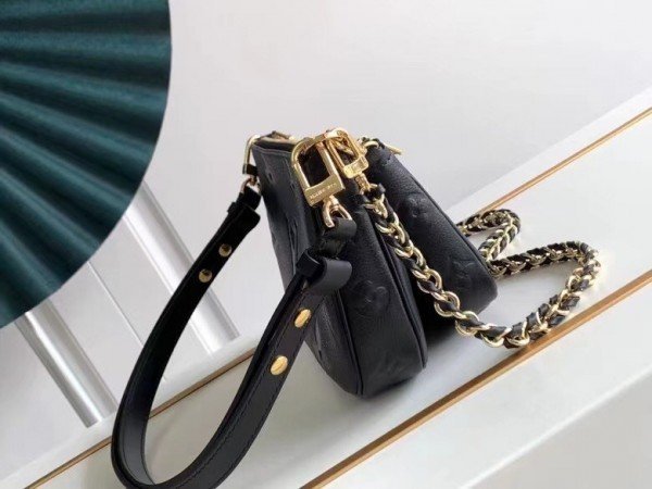 Replica Louis Vuitton Multi Pochette Accessoires Monogram Empreinte M80399 BLV510
