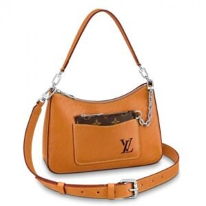 Replica Louis Vuitton Epi Alma BB Bag With Jacquard Strap M57540 BLV164