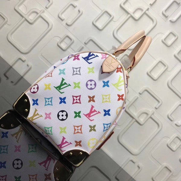 m92643-2.jpg Replica Louis Vuitton Speedy 30 Bag Monogram Multicolor M92643 BLV586