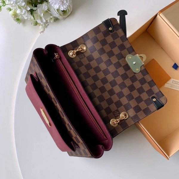 Replica Louis Vuitton Vavin PM Bag Damier Ebene N40109 BLV103