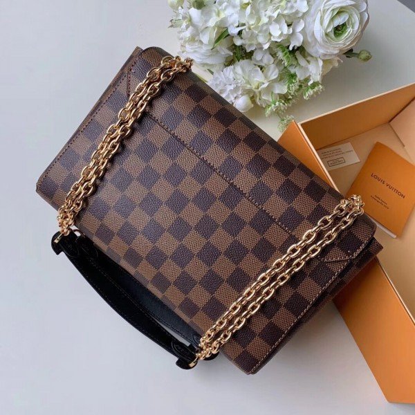 Replica Louis Vuitton Vavin PM Bag Damier Ebene N40113 BLV085