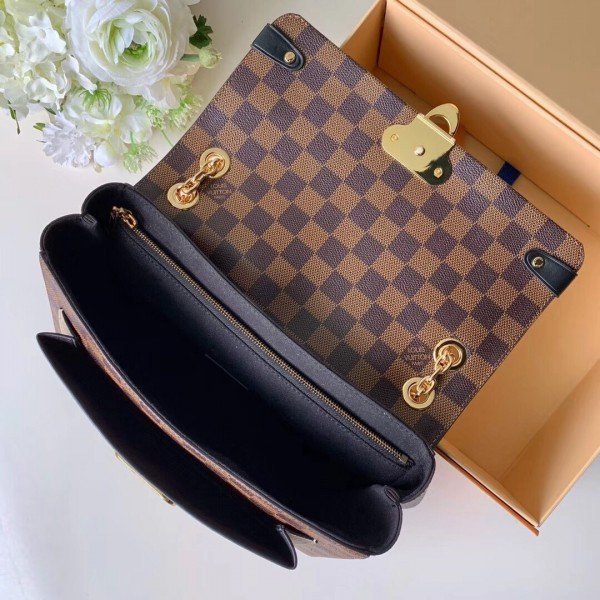 Replica Louis Vuitton Vavin PM Bag Damier Ebene N40113 BLV085