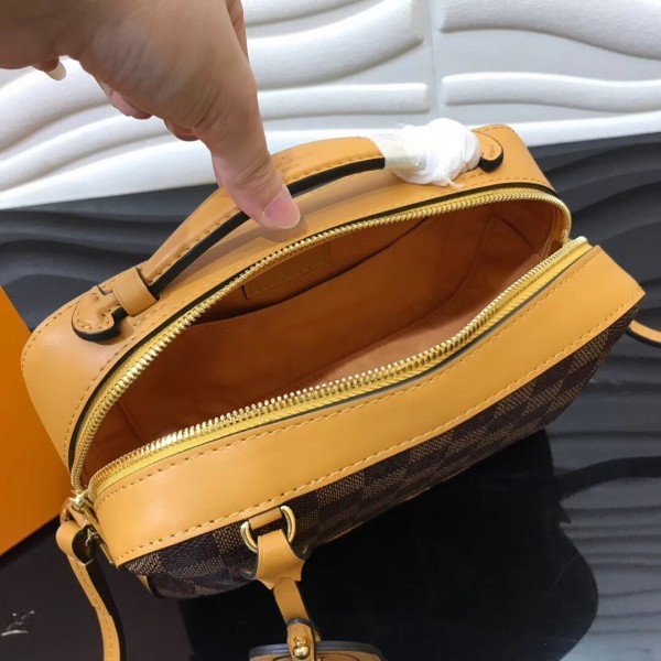 Replica Louis Vuitton Santa Monica Bag Damier Ebene N40178 BLV077