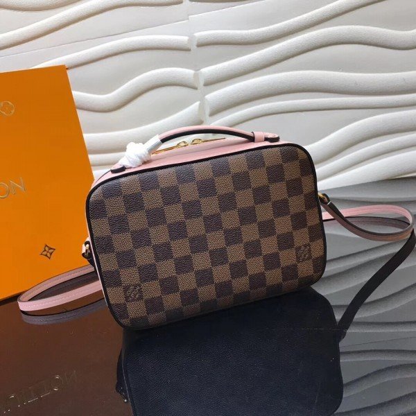 Replica Louis Vuitton Santa Monica Bag Damier Ebene N40179 BLV076