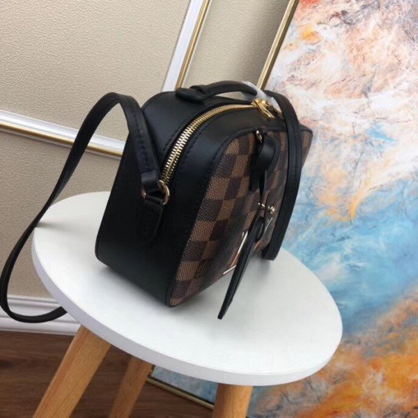 Replica Louis Vuitton Santa Monica Bag Damier Ebene N40189 BLV075