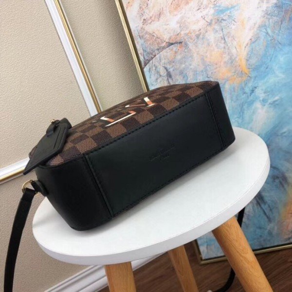 Replica Louis Vuitton Santa Monica Bag Damier Ebene N40189 BLV075