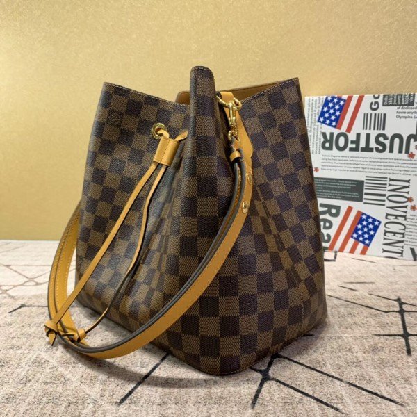 Replica Louis Vuitton Neonoe Bag Damier Ebene N40213 BLV101