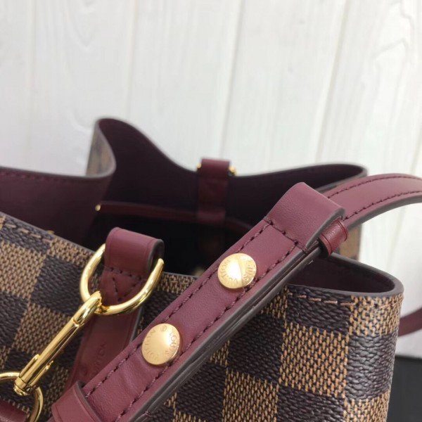 Replica Louis Vuitton Neonoe Bag Damier Ebene N40214 BLV100