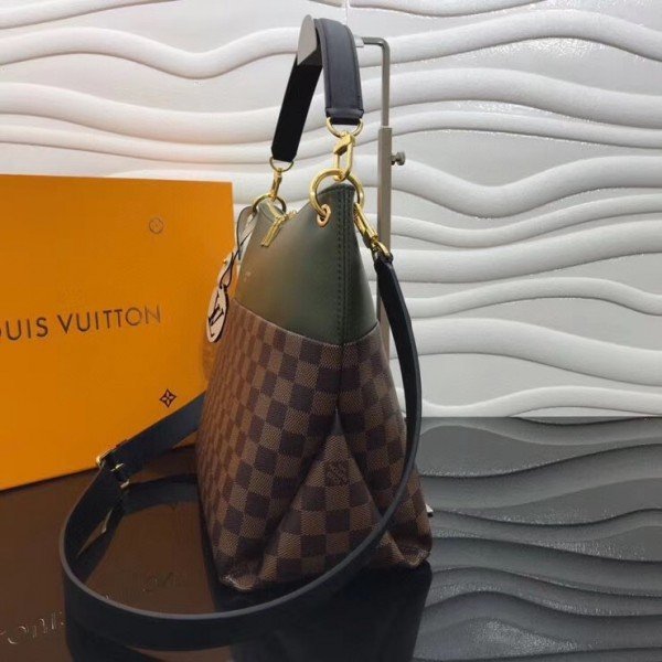 Replica Louis Vuitton Maida Hobo Bag Damier Ebene N40366 BLV091