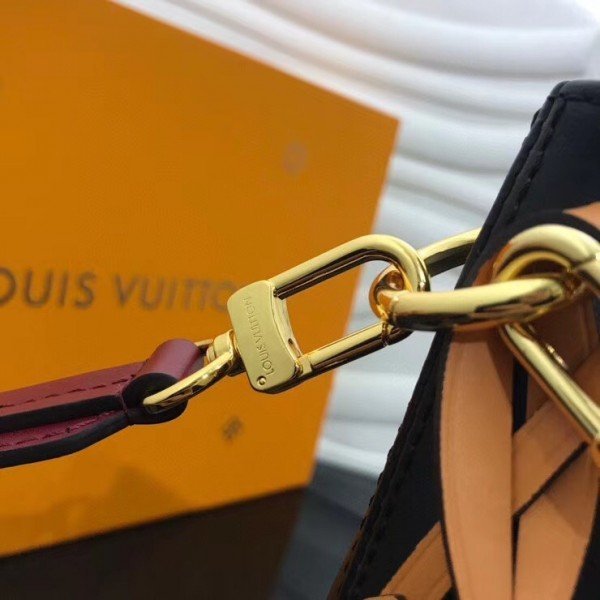 Replica Louis Vuitton Maida Hobo Bag Damier Ebene N40369 BLV090
