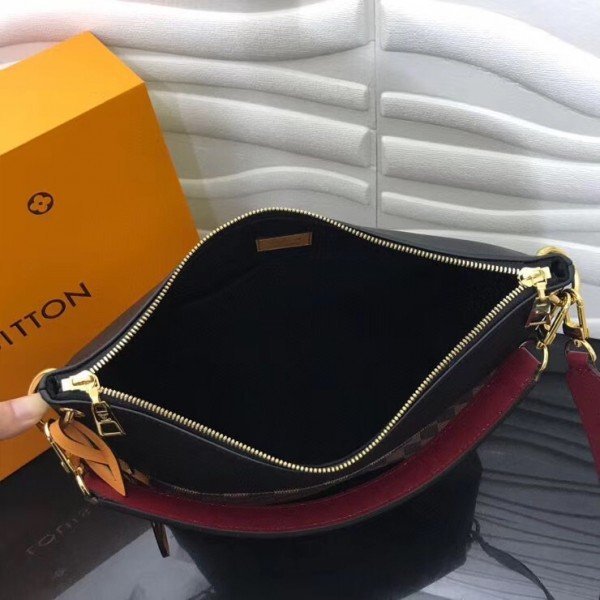 Replica Louis Vuitton Maida Hobo Bag Damier Ebene N40369 BLV090