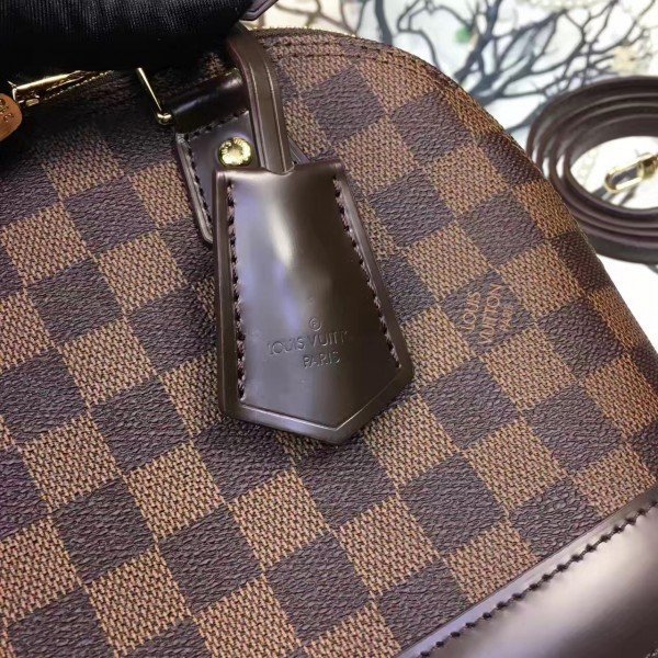 Replica Louis Vuitton Alma BB Bag Damier Ebene N41221 BLV116