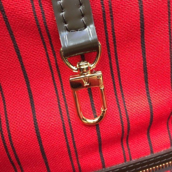 Replica Louis Vuitton Neverfull GM Bag Damier Ebene N41357 BLV114