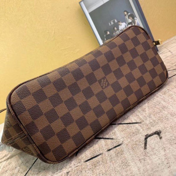 Replica Louis Vuitton Neverfull PM Bag Damier Ebene N41359 BLV098