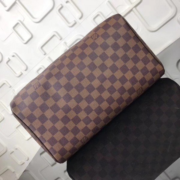 Replica Louis Vuitton Speedy 30 Bag Damier Ebene N41364 BLV112