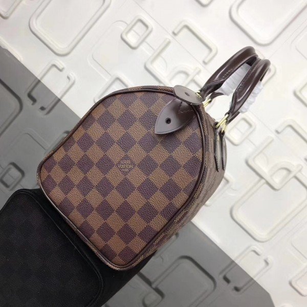 Replica Louis Vuitton Speedy 25 Bag Damier Ebene N41365 BLV107