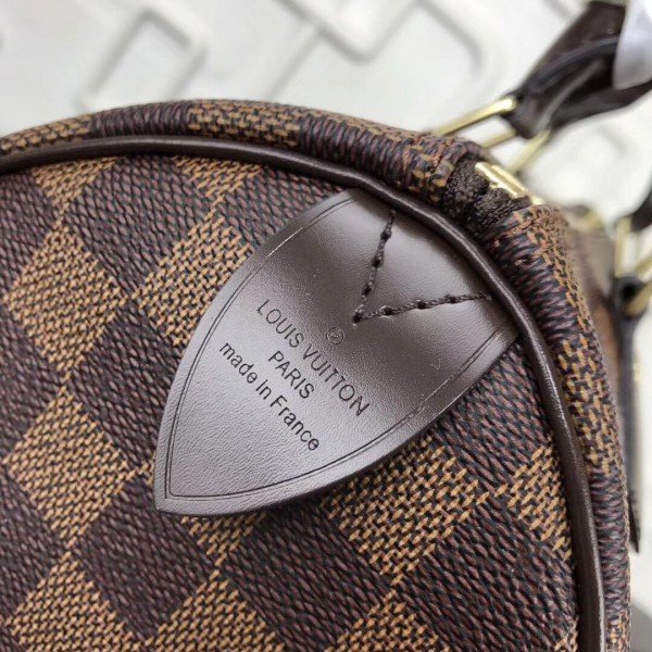 Replica Louis Vuitton Speedy 25 Bag Damier Ebene N41365 BLV107