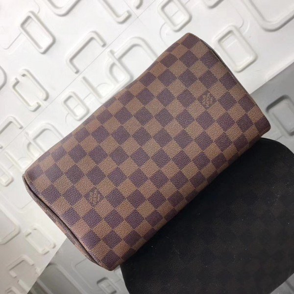 Replica Louis Vuitton Speedy 25 Bag Damier Ebene N41365 BLV107
