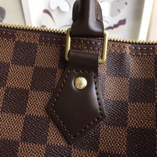Replica Louis Vuitton Speedy Bandouli??re 30 Damier Ebene N41367 BLV110