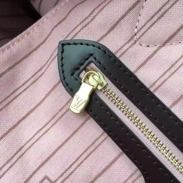 Replica Louis Vuitton Neverfull MM Bag Damier Ebene N41603 BLV105